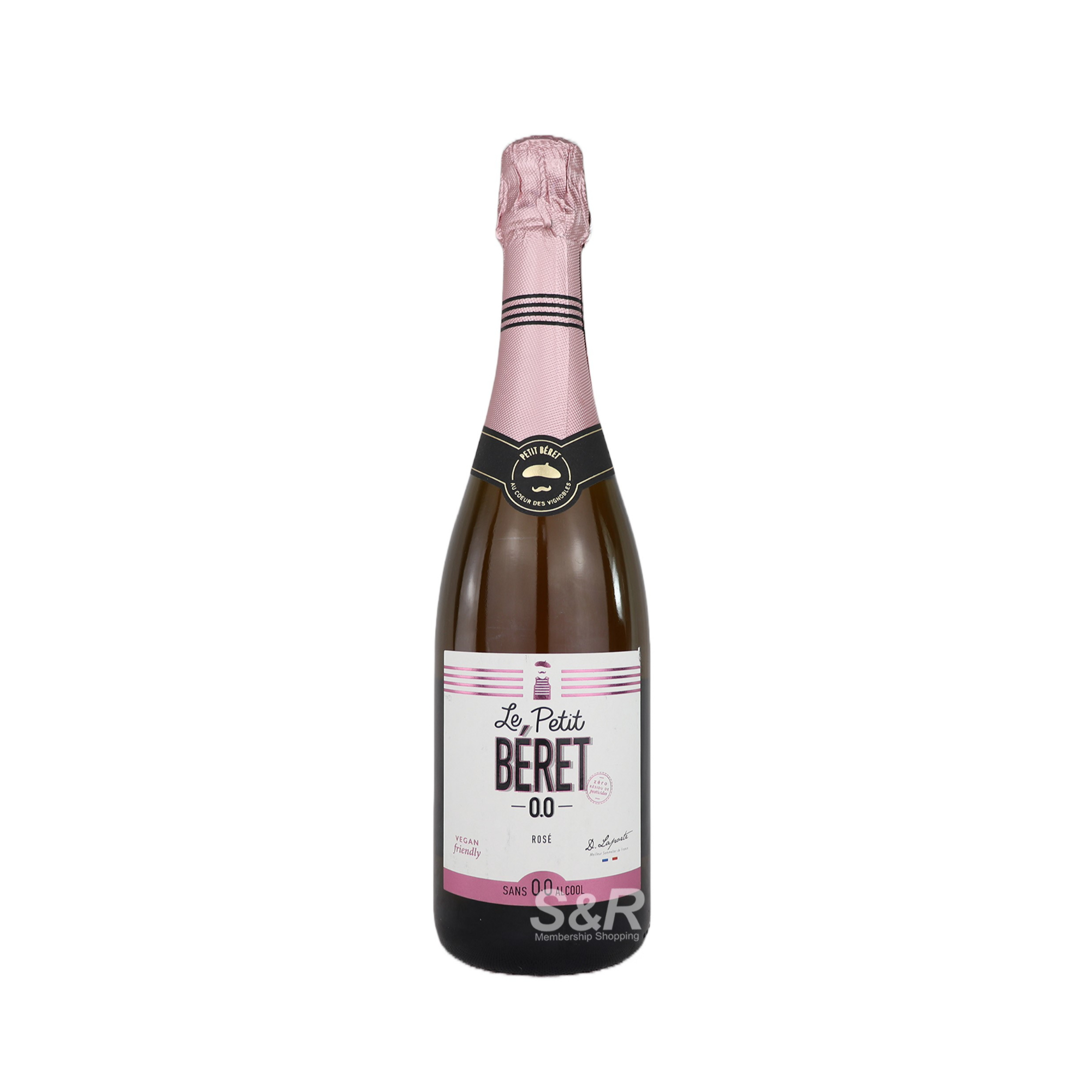 Le Petit Beret Rose Non-Alcoholic Sparkling Wine 750mL